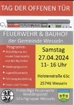 Plakat zum Tag der offenen Tür